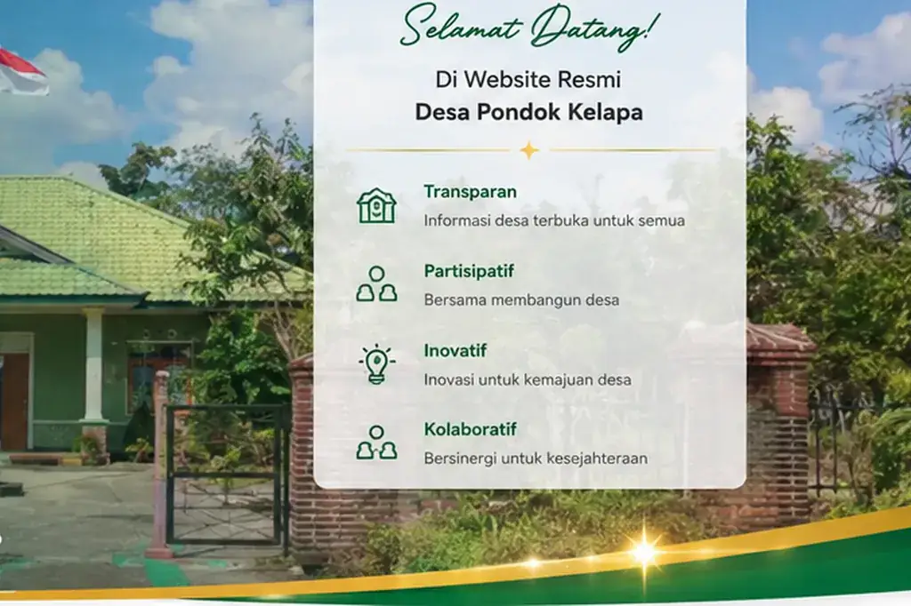 Ilustrasi UMKM & usaha warga Desa Pondok Kelapa