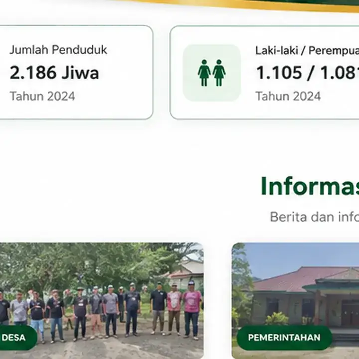 Ilustrasi Koperasi Merah Putih & Pelayanan Pondok Kelapa